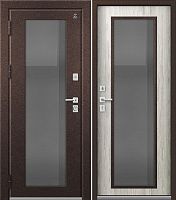 Центурион Т-11-2025 Шоколад муар-Дуб полярный (терморазрыв со стеклом)